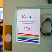iC3 green welcome door