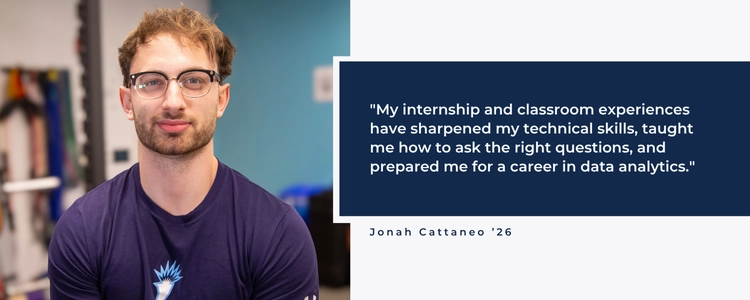 My internship and classroom experiences have sharpened my technical skills, taught me how to ask the right questions, and prepared me for a career in data analytics.