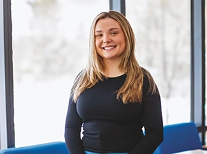 Accounting major Kylie Murphy